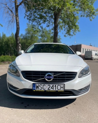 Volvo V60 cena 55000 przebieg: 192462, rok produkcji 2016 z Warszawa małe 172